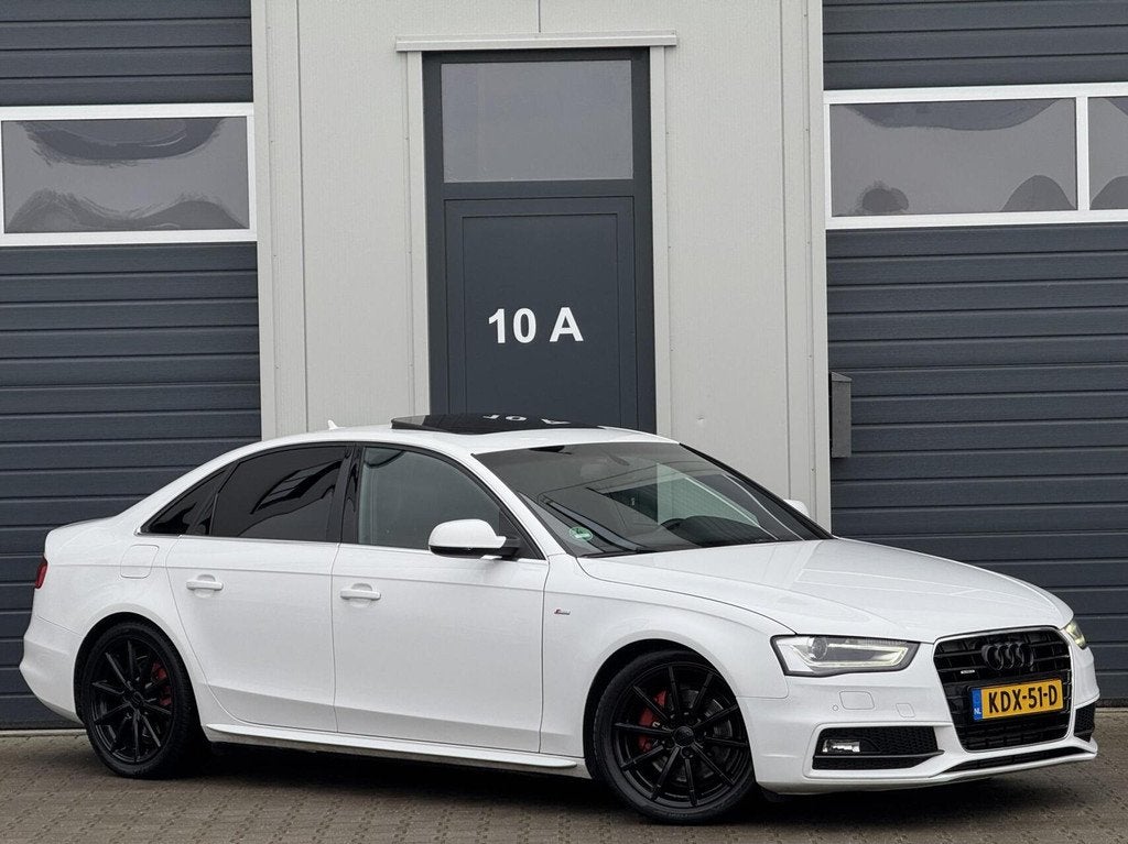 Audi A4 2.0 TFSI quattro 225PK+ S-Line / Led / Luxe, Automaat, 15 km/l, Gebruikt, 4 cilinders