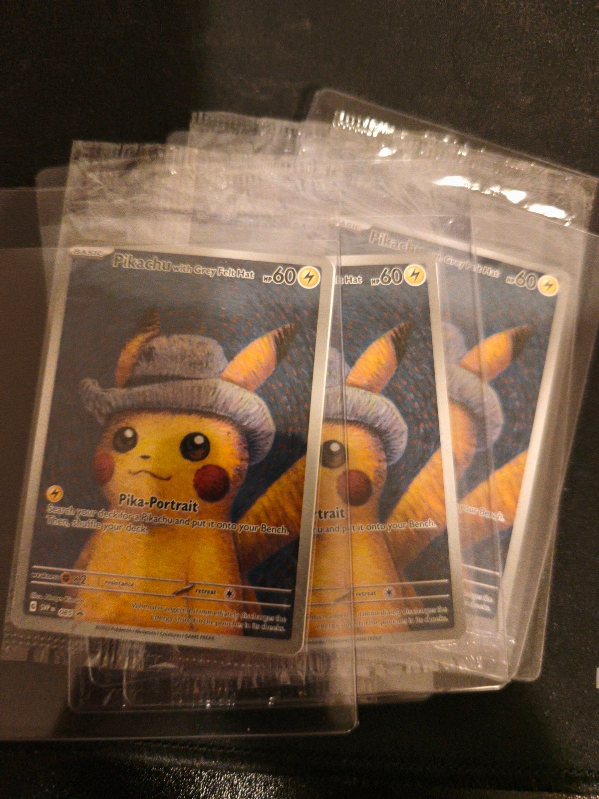 Pikachu van gogh Pokémon Kaart, Ophalen of Verzenden, Nieuw, Losse kaart