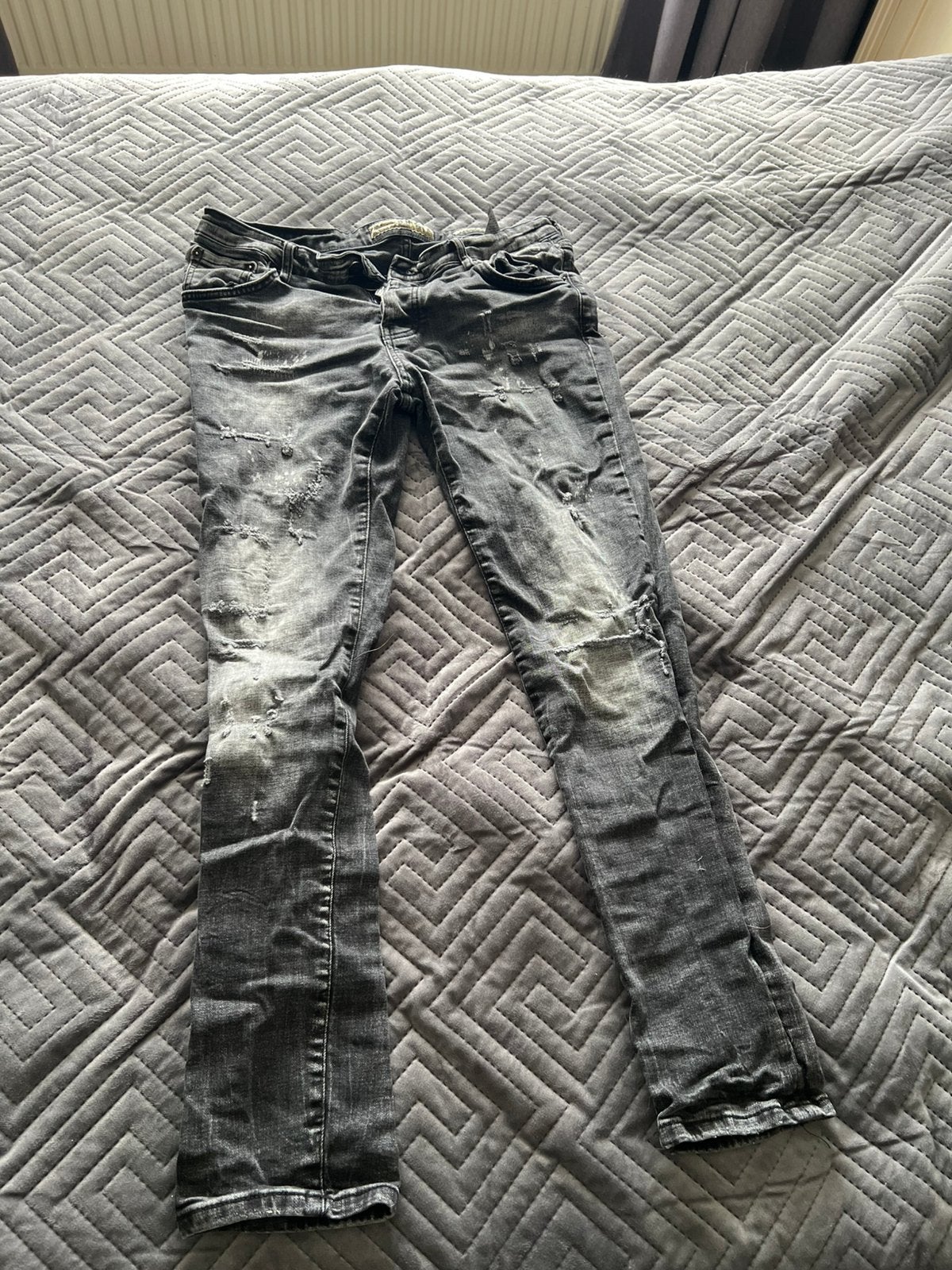 Broek van Icon maat 34, Kleding | Heren, Spijkerbroeken en Jeans, Ophalen of Verzenden, Zo goed als nieuw, Blauw, W33 - W34 (confectie 48/50)
