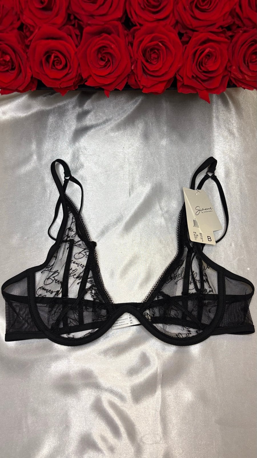 Simone Perele BH 70B Zwart, Kleding | Dames, Verzenden, Zwart, BH