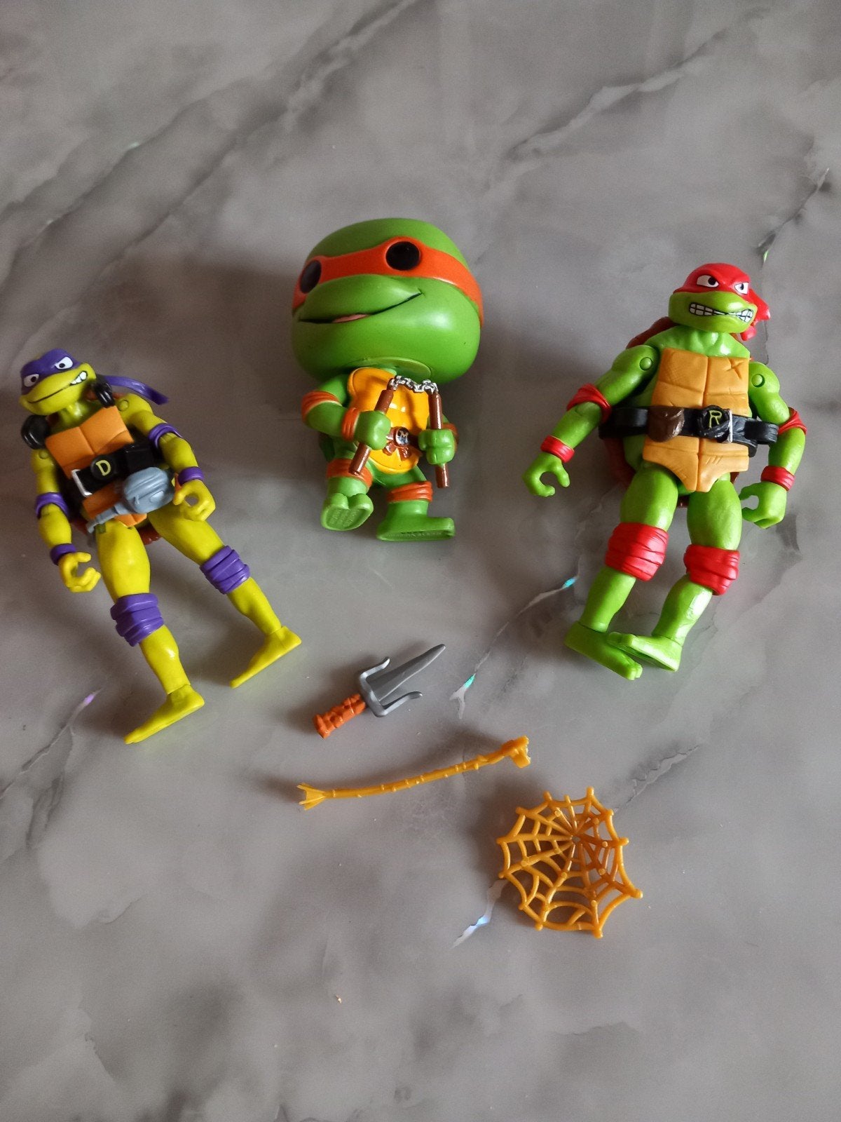Teenage Mutant Ninja Turtles Figuren Set, Ophalen, Gebruikt
