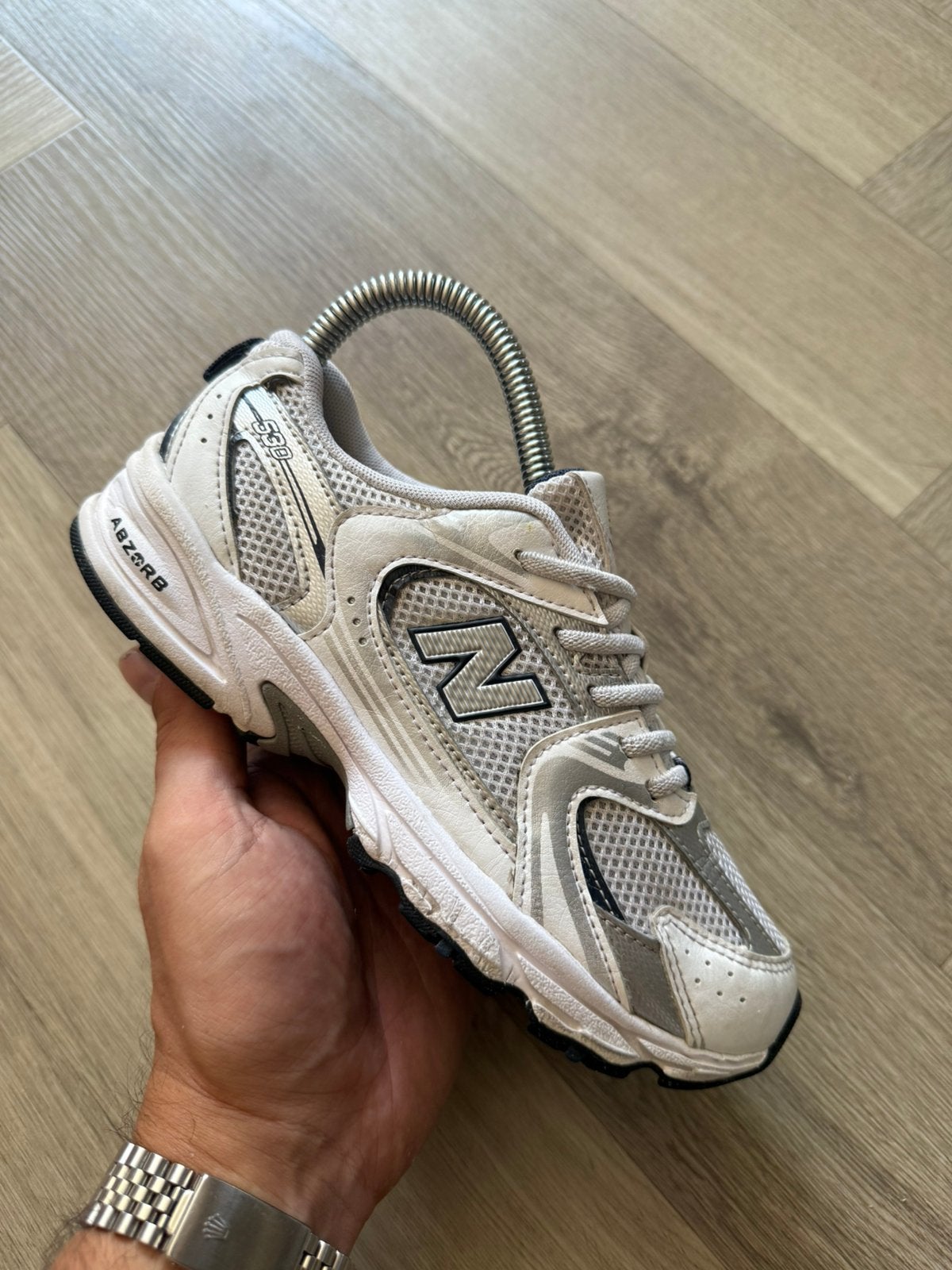 New balance 530 metallic navy 35, Ophalen of Verzenden, Gebruikt, Jongen of Meisje