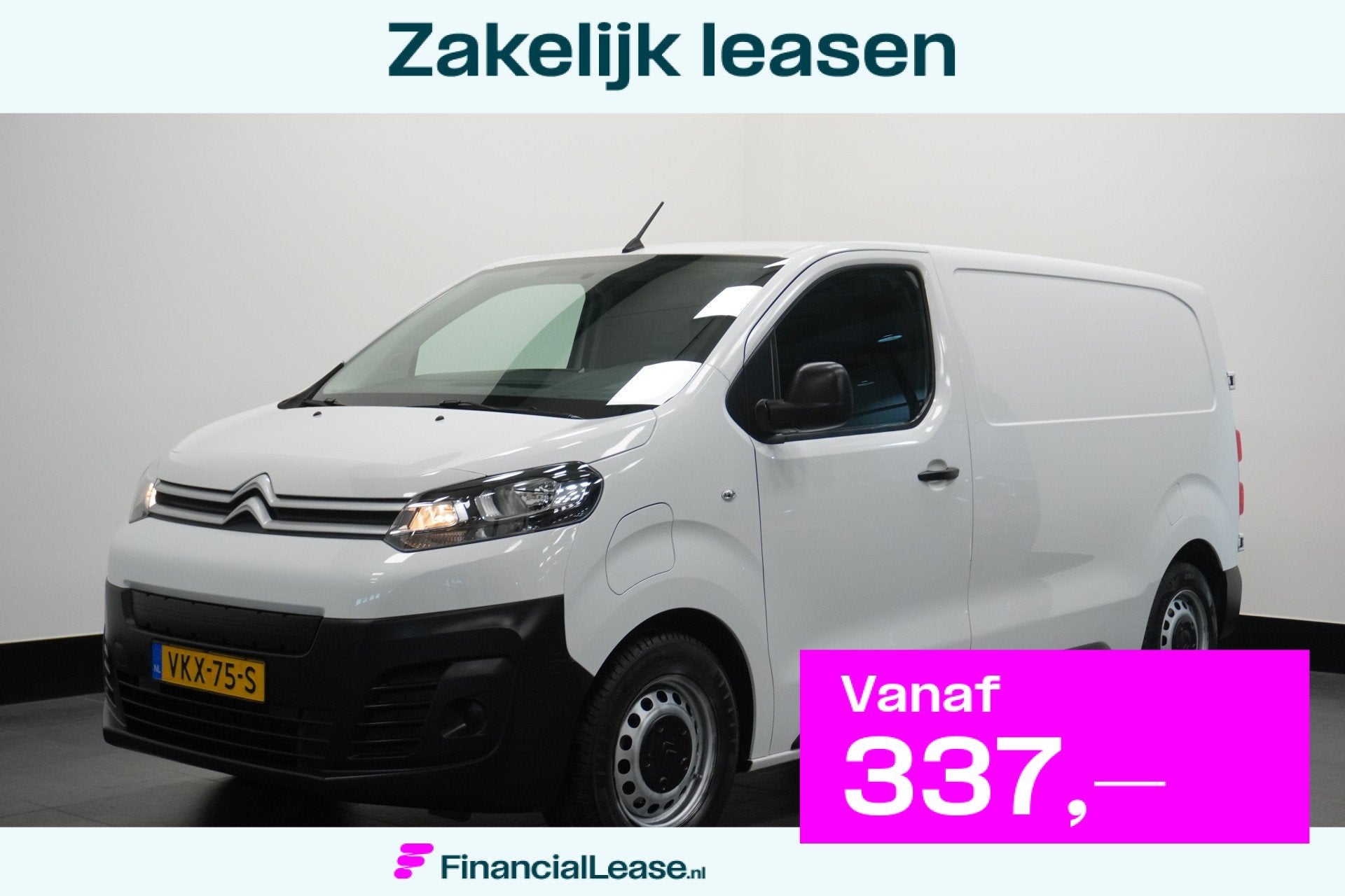 Citroën ë-Jumpy 75 kWh 136PK - Airco - Cruise - Carkit -, 136 pk, Gebruikt, Zwart, Citroën