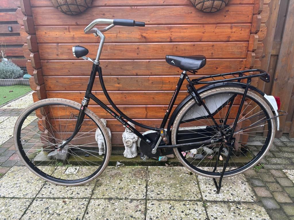 Gazelle Tour Populair omafiets, Fietsen en Brommers, Fietsen | Dames | Omafietsen, 53 tot 56 cm, Ophalen, Gebruikt