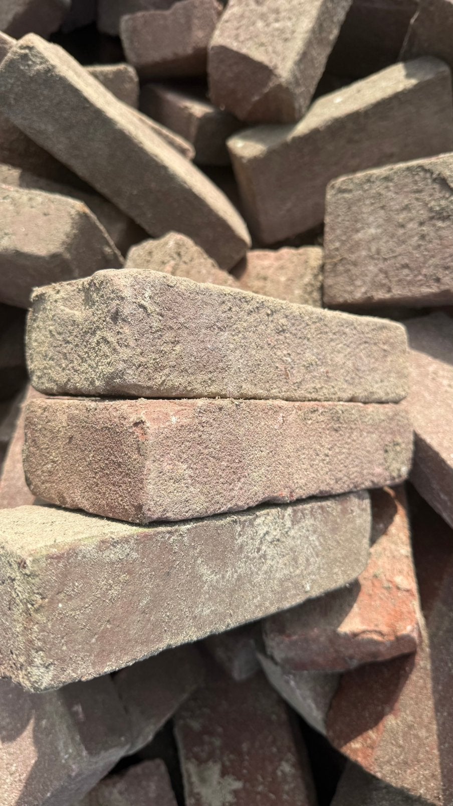 Gebakken waalformaat (5x20x8,5), Tuin en Terras, Ophalen, Zo goed als nieuw, Klinkers