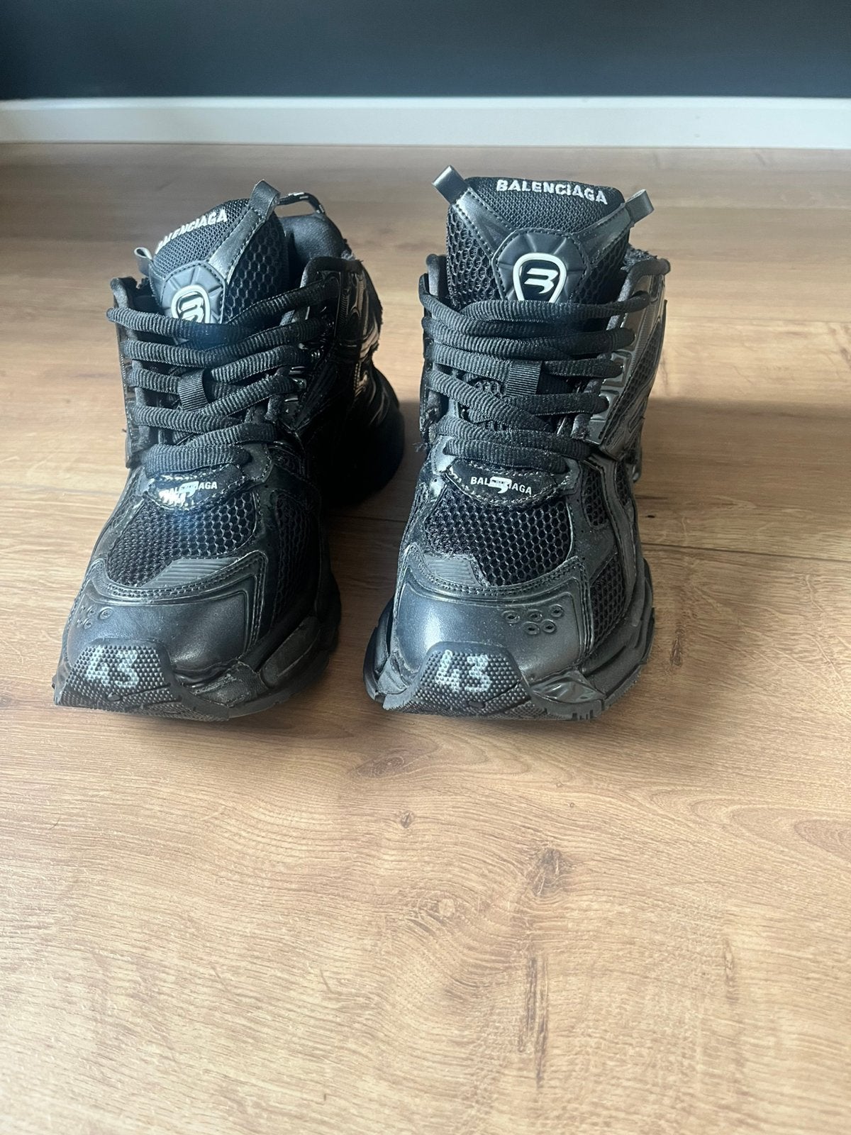 Balenciaga runner zwart 43, Kleding | Heren, Schoenen, Verzenden, Zo goed als nieuw, Zwart