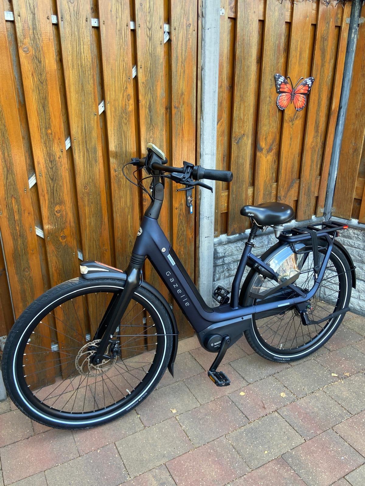 Gazelle Avignon Bosch 400km 625WH, RIH X-OMEGA 670km ZGAN!, Fietsen en Brommers, Ophalen, Zo goed als nieuw, 47 tot 51 cm, 50 km per accu of meer