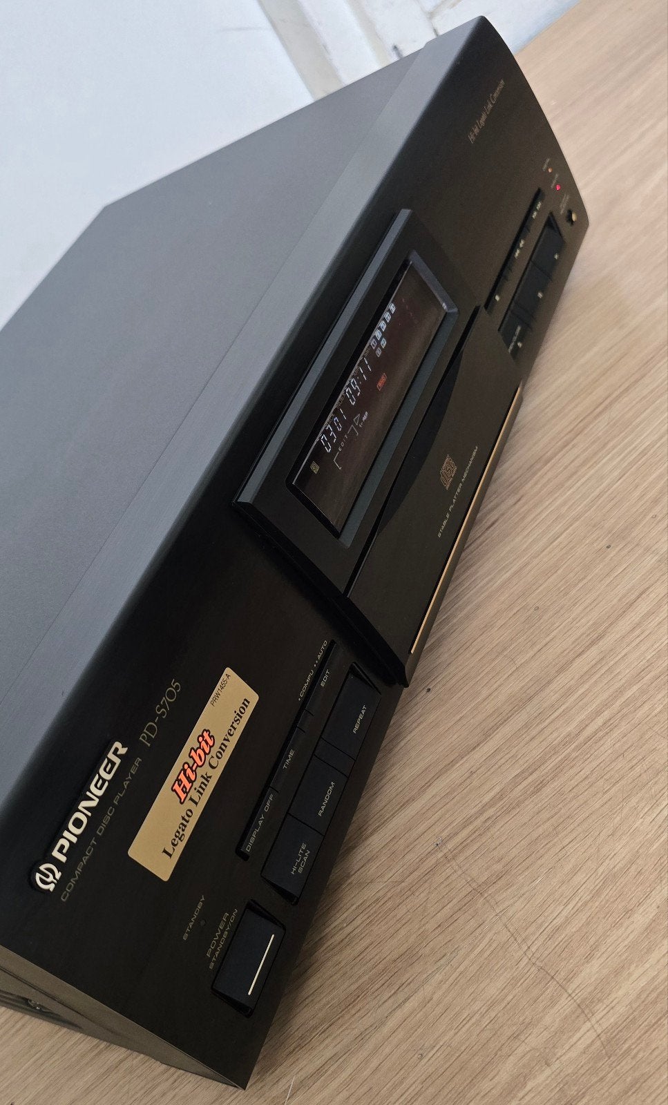 Pioneer PD-S705 CD-speler - Hi-bit Legato Link Conversion, Ophalen of Verzenden, Zo goed als nieuw, Pioneer