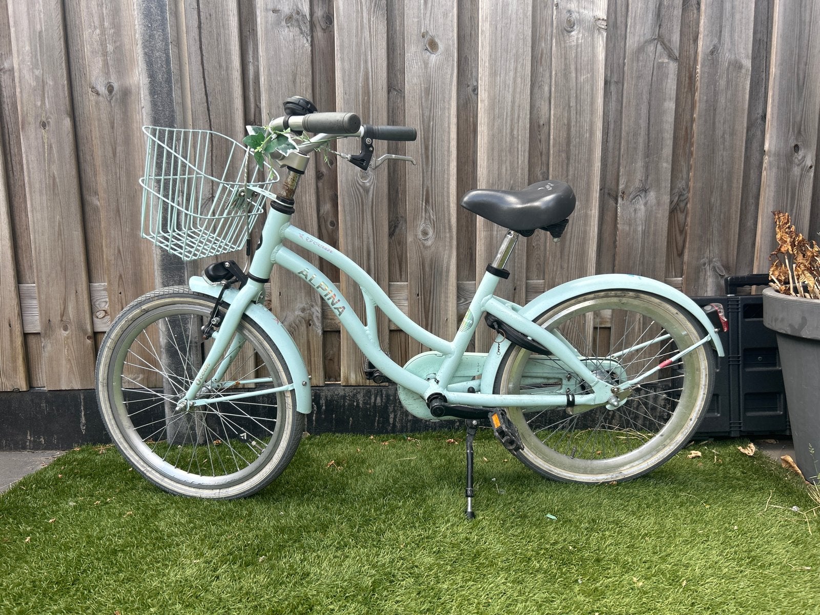 Alpina Ocean 20 inch meisjesfiets, Fietsen en Brommers, Fietsen | Meisjes, Ophalen, Gebruikt, Terugtraprem, 16 inch