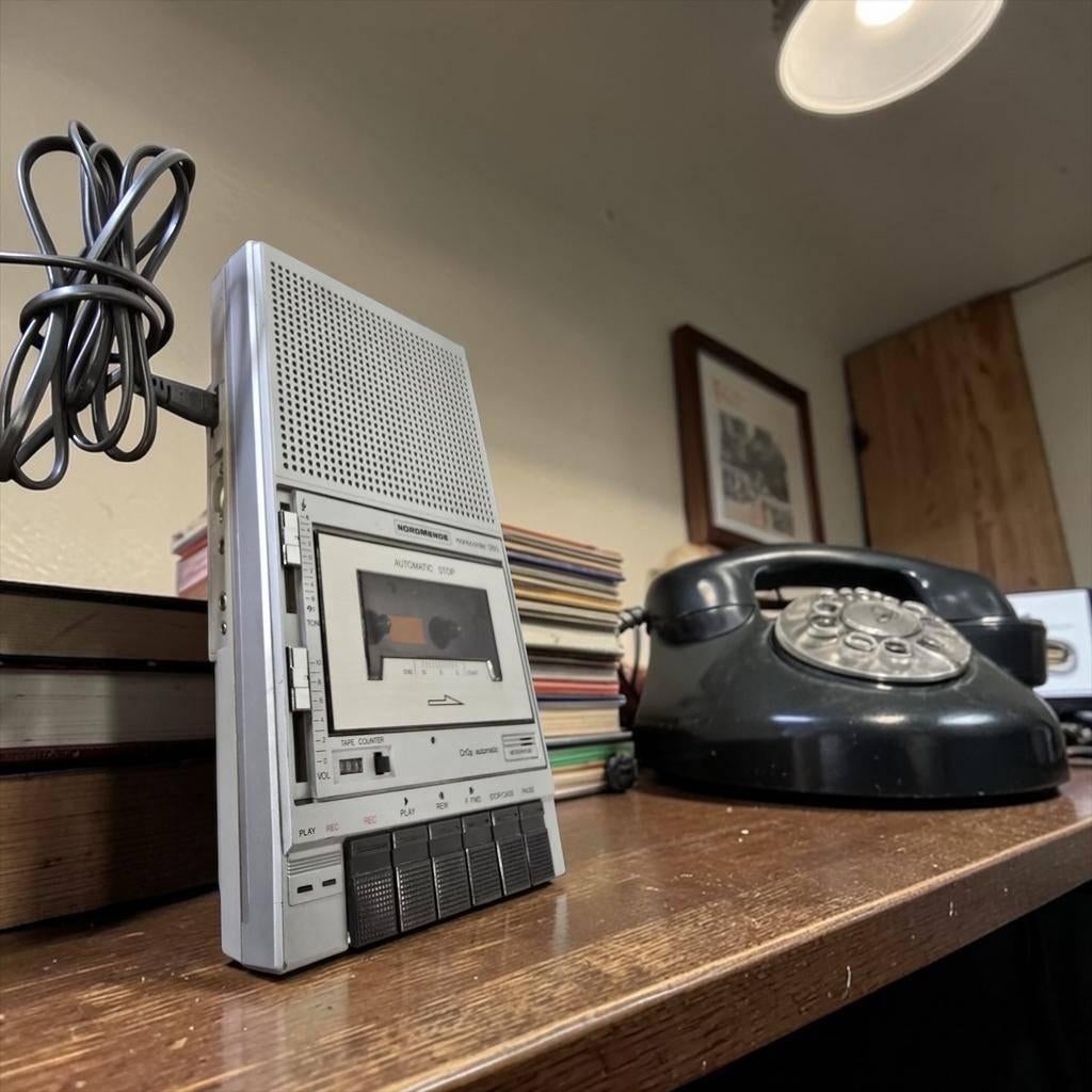 Vintage cassette monorecorder NORMENDE 1260, Ophalen, Overige merken