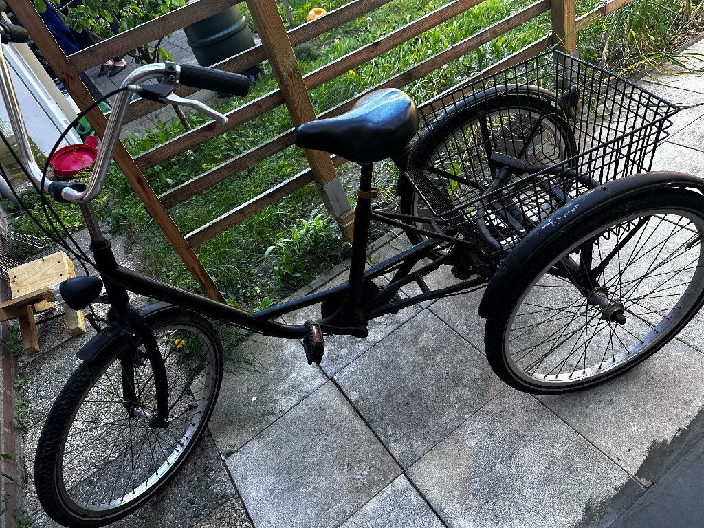 Driewieler volwassenen, Fietsen en Brommers, Ophalen, Gebruikt, Terugtraprem