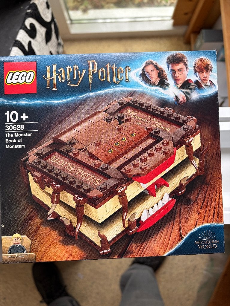 Lego Harry Potter 30628, The monster book of monsters, Lego, Ophalen of Verzenden, Complete set, Compleet