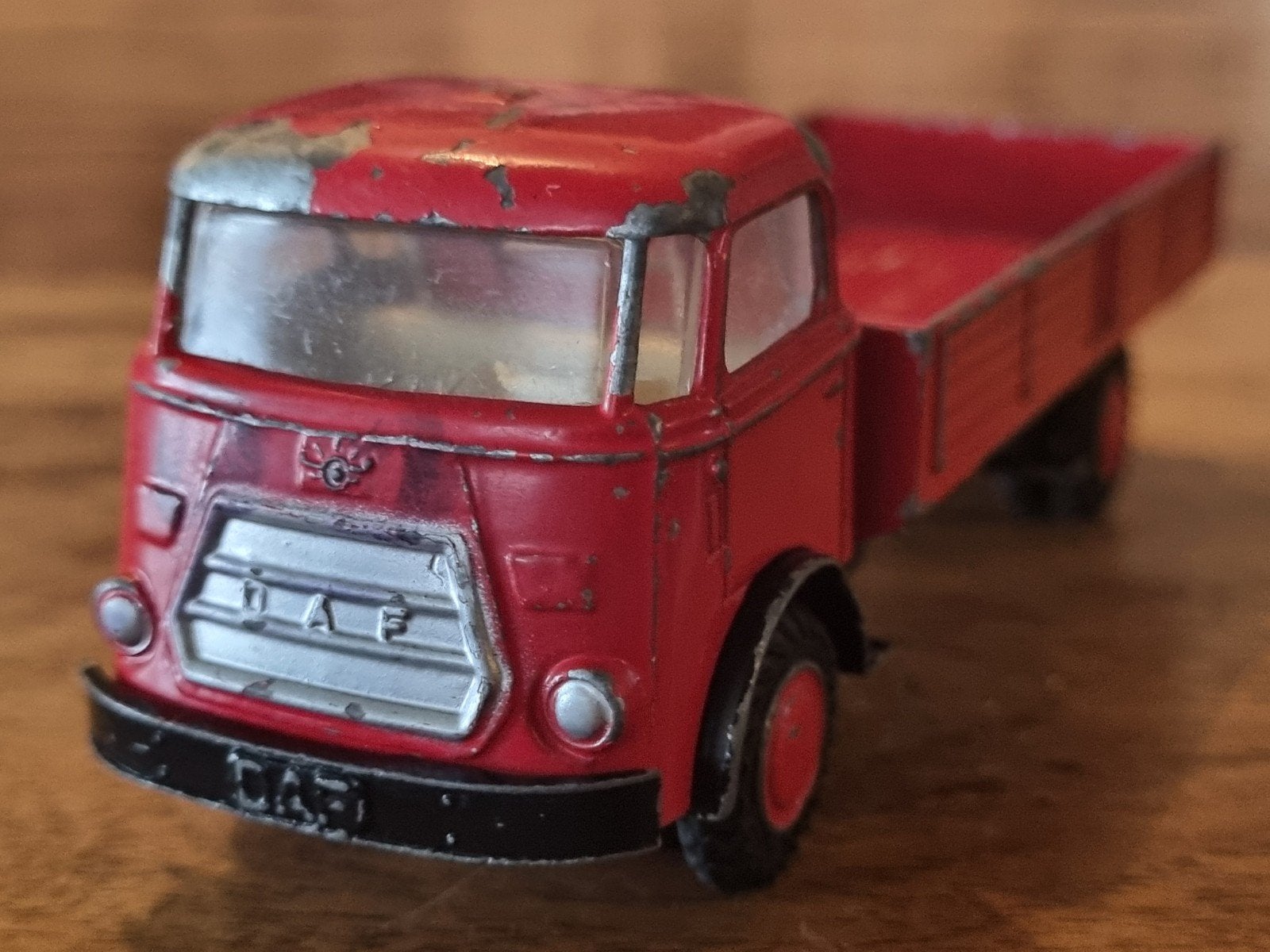 Lion Car DAF vrachtwagen - Made in Holland, Ophalen of Verzenden, Gebruikt, Bus of Vrachtwagen, Lion Toys