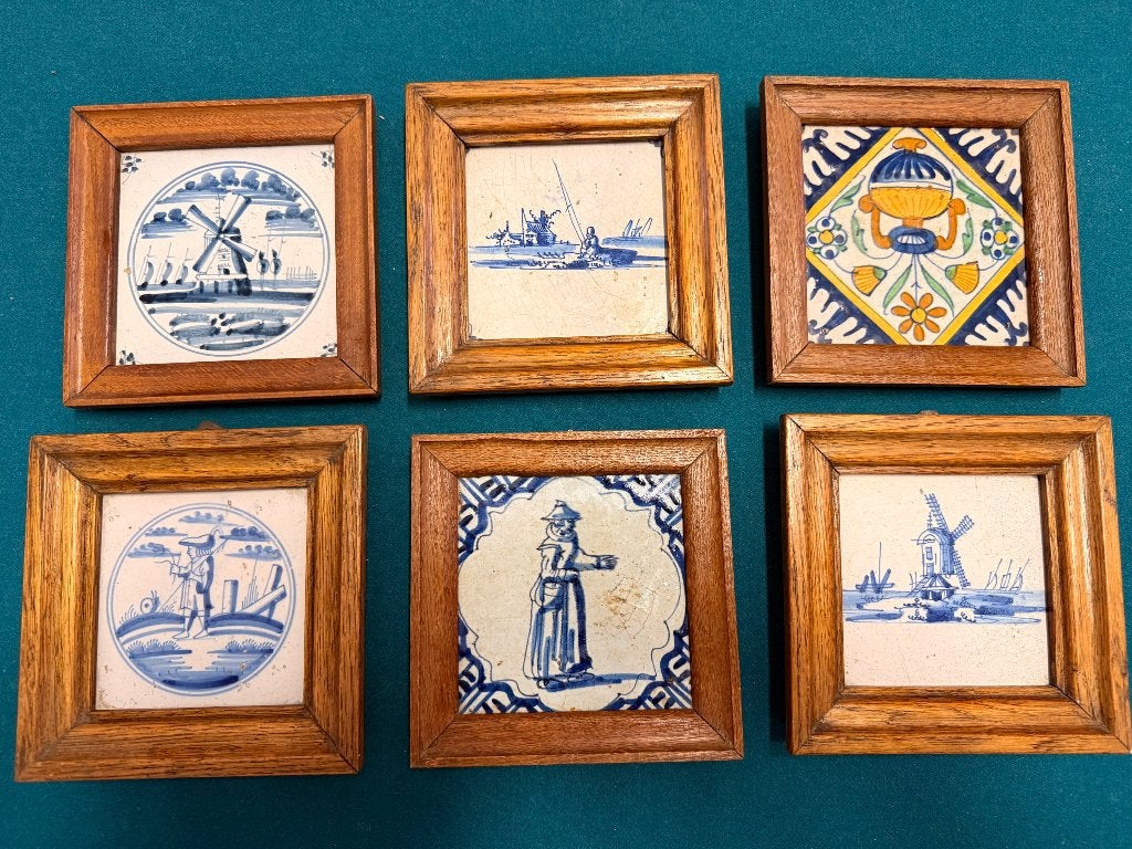 Antieke Delftsblauwe tegels, Ophalen