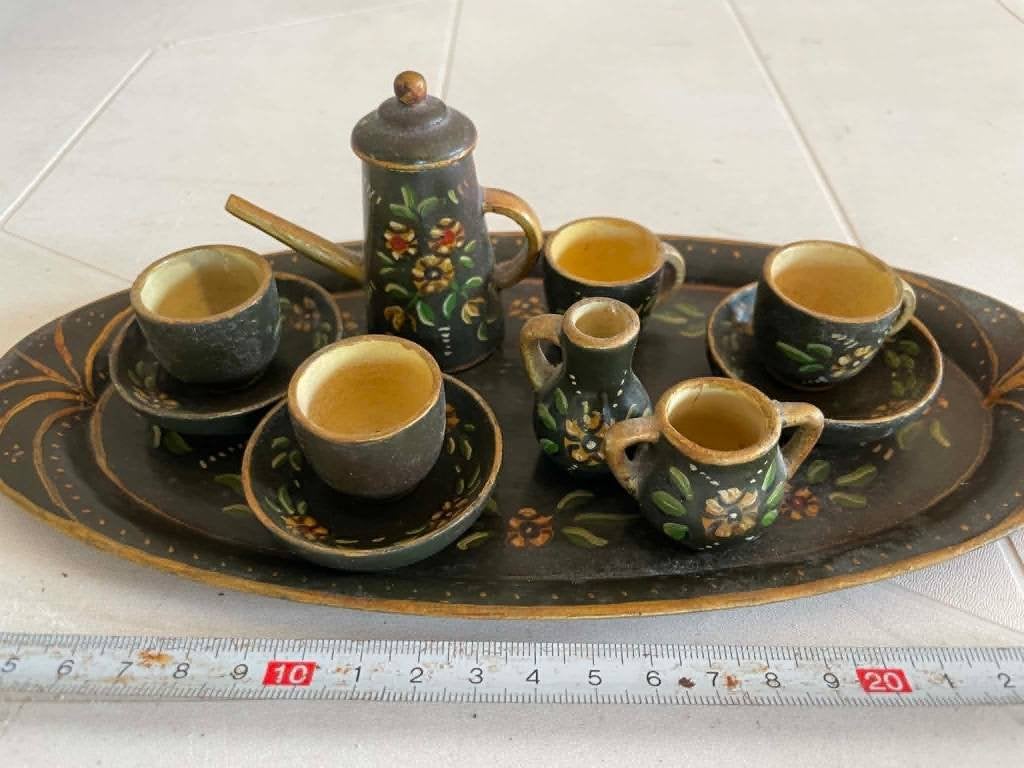 superleuk setje miniatuurtjes van Hindeloopen, Antiek en Kunst, Curiosa en Brocante, Ophalen of Verzenden