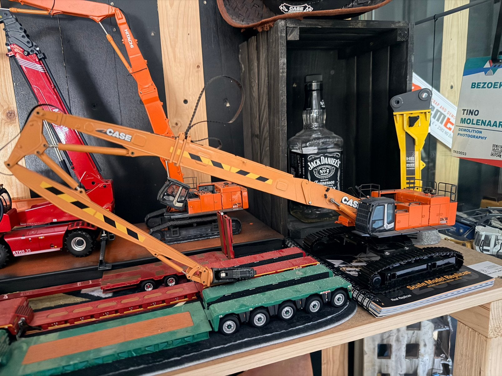 Project hitachi 1000, Hobby en Vrije tijd, Modelauto's | 1:50, Ophalen of Verzenden, Zo goed als nieuw, Bus of Vrachtwagen, Tekno