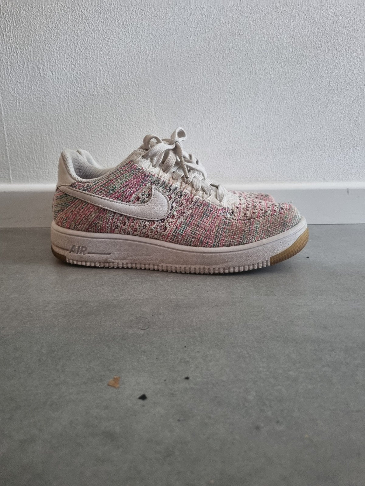 Nike Air Force 1 Flyknit gekleurde sneakers maat 37.5, Overige kleuren, Nike, Ophalen of Verzenden, Sneakers of Gympen