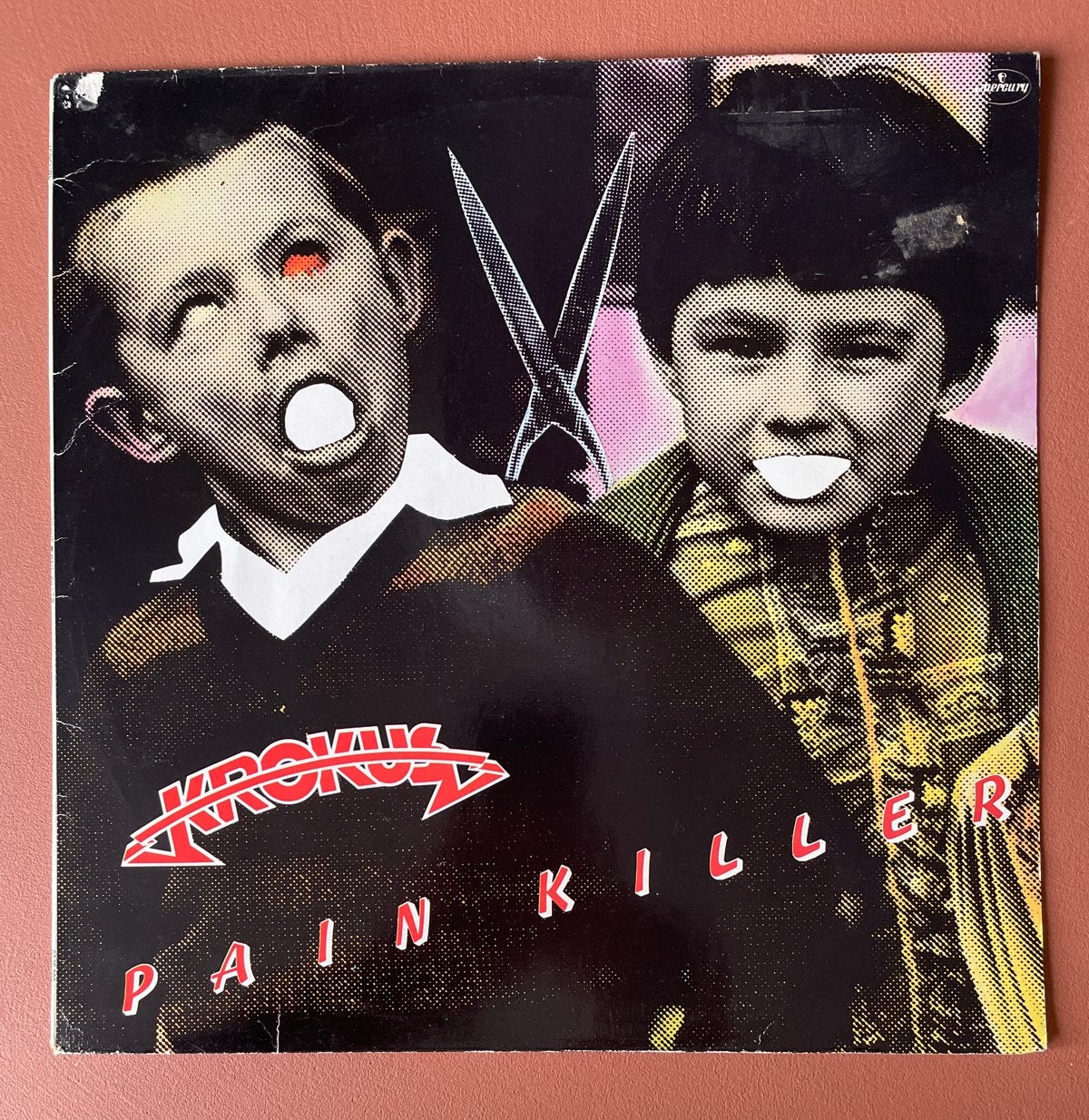 Krokus - Painkiller LP (1978) - Classic Rock Vinyl, LP, Gebruikt, Originele persing, Ophalen of Verzenden
