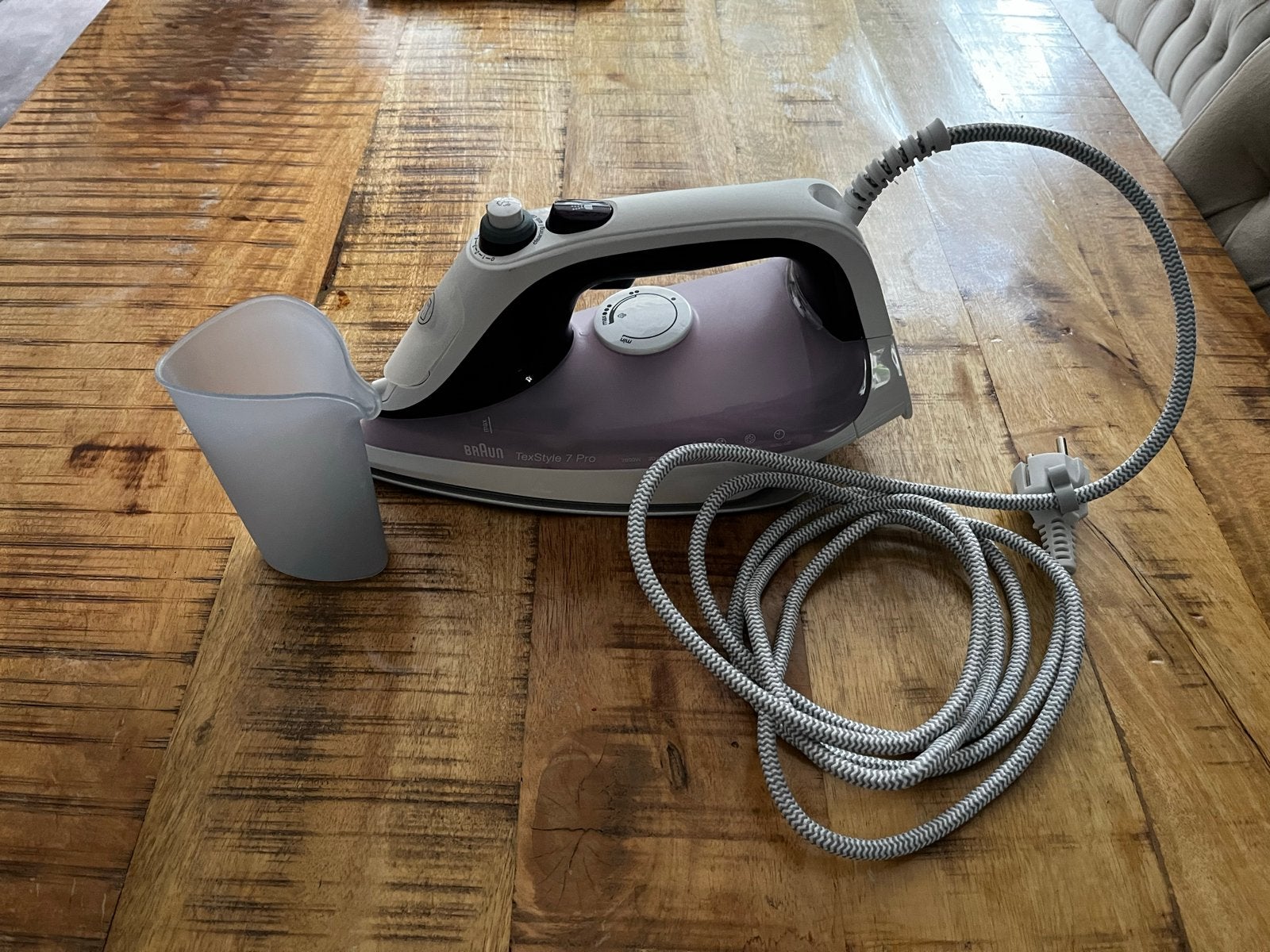 Braun TexStyle 7 Pro Strijkijzer 2600W, Ophalen, Zo goed als nieuw, Strijkijzer met snoer