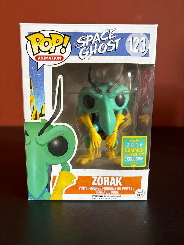 Funko Pop! Animation Space Ghost: Zorak #123 (Summer Conv. E, Ophalen of Verzenden, Zo goed als nieuw