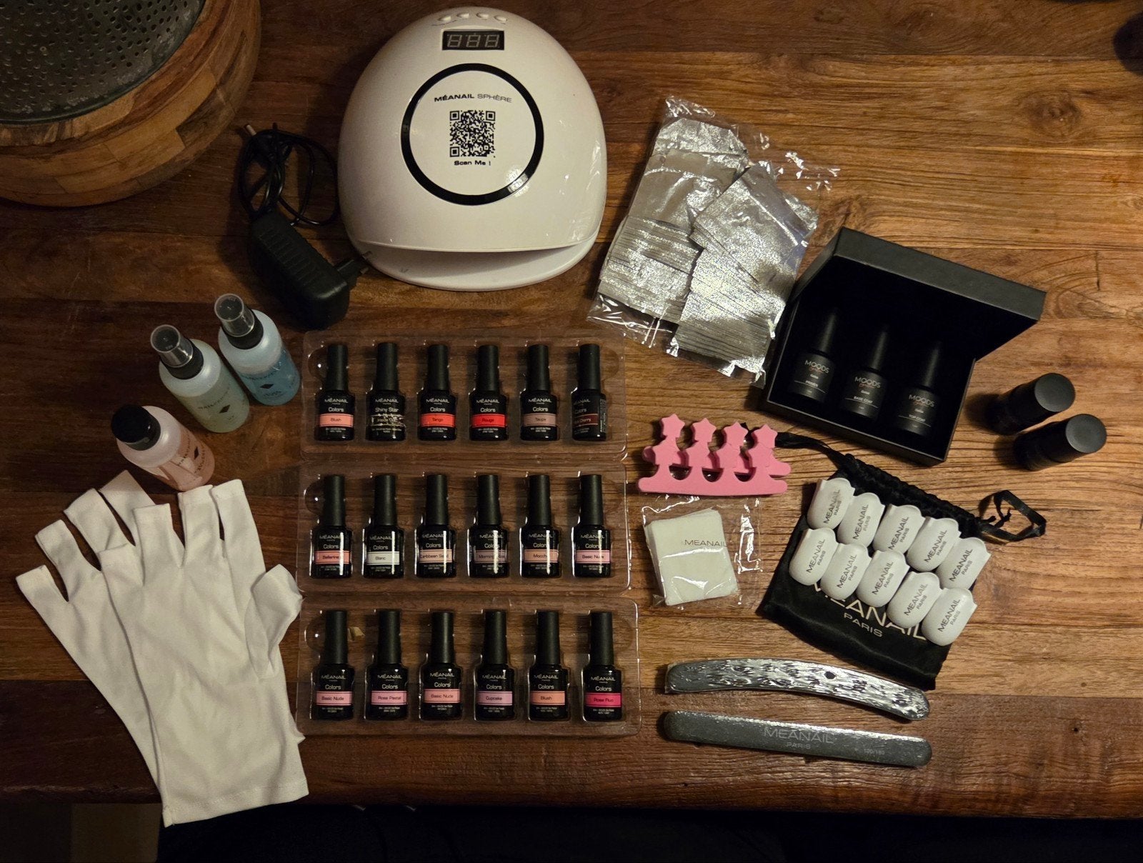 Complete gellak set, Overige kleuren, Ophalen of Verzenden, Zo goed als nieuw, Handen en Nagels