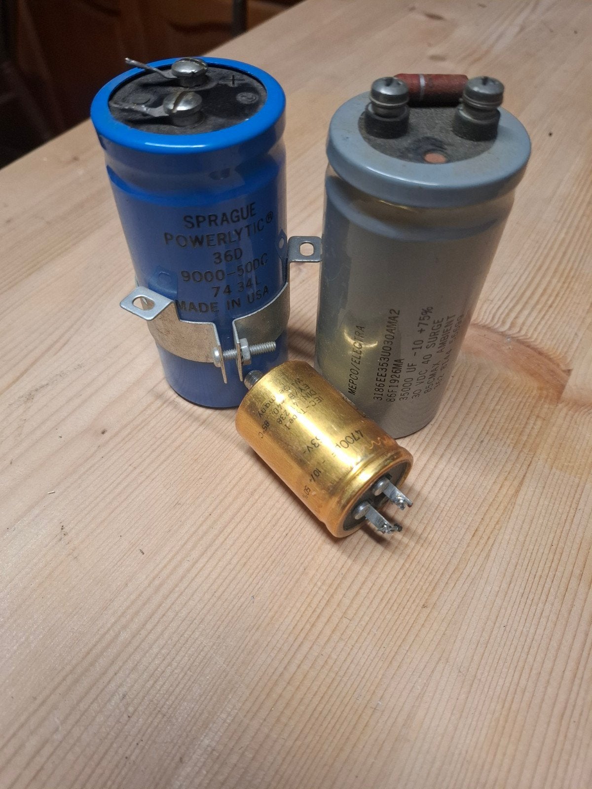 Vintage condensatoren - Sprague, Mepco/Electra, Ophalen, Gebruikt
