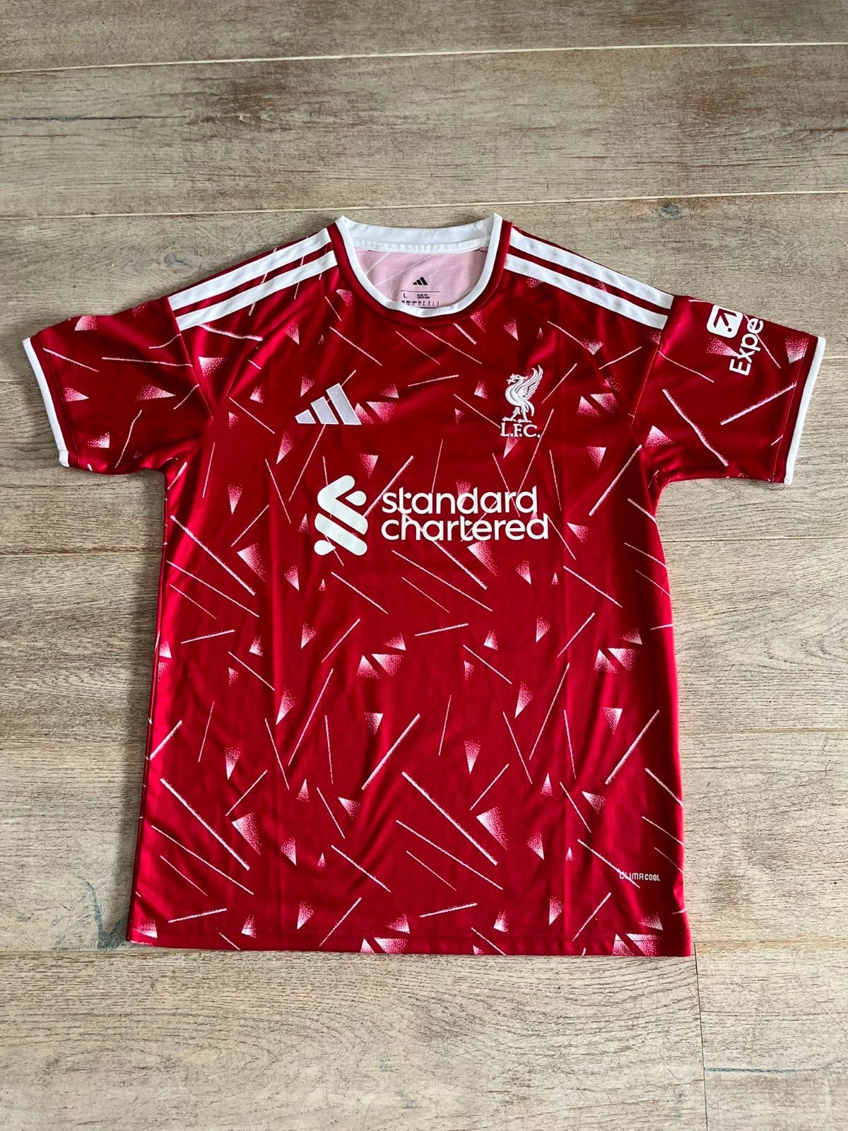 Liverpool thuis shirt seizoen 26-27 maat L, Ophalen of Verzenden, Zo goed als nieuw, Shirt