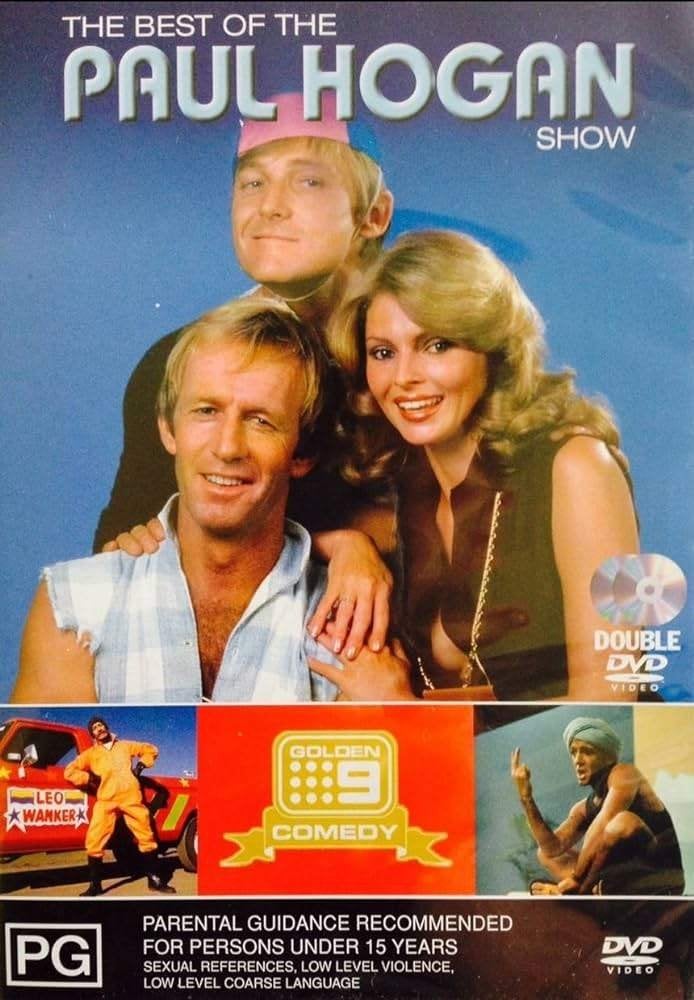 2X DVD The Paul Hogan Show Crocodile Dundee ala BENNY HILL, Alle leeftijden, Verzenden, Zo goed als nieuw, Komedie