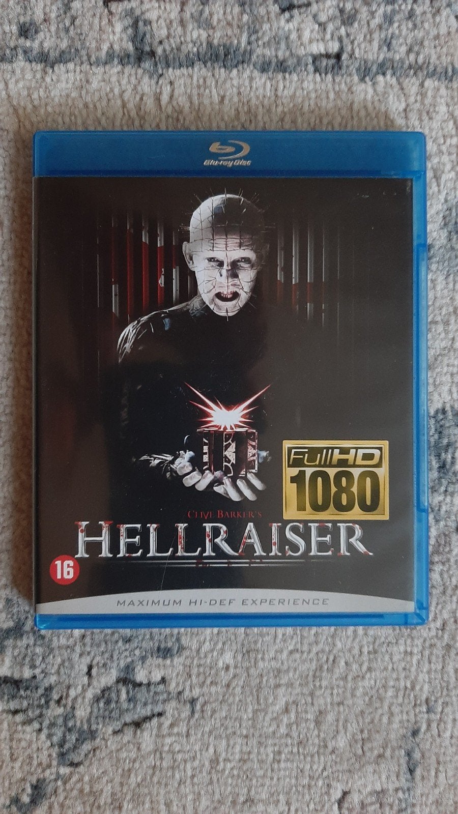 Hellraiser Blu-ray - Klassieke Horrorfilm (1987), Cd's en Dvd's, Dvd's | Horror, Engels, Vanaf 16 jaar, Nederlands, Zo goed als nieuw