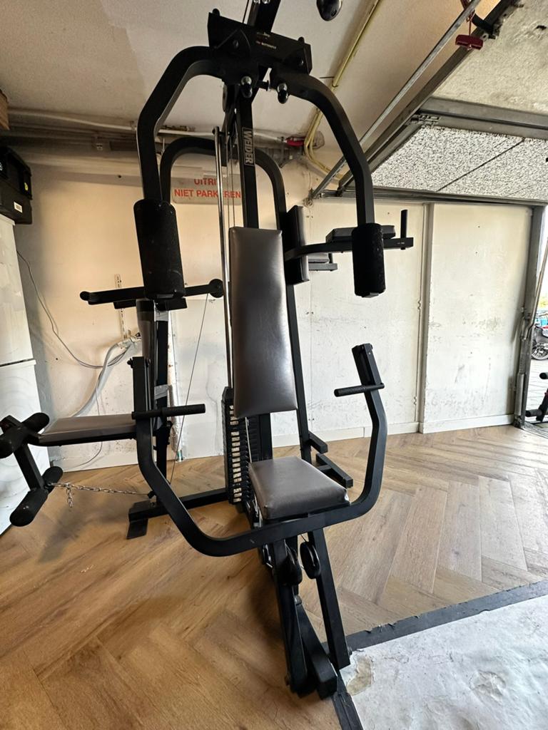 Krachtrek Homegym Fitnessapparatuur 100 kg, Ophalen, Borst, Krachtstation