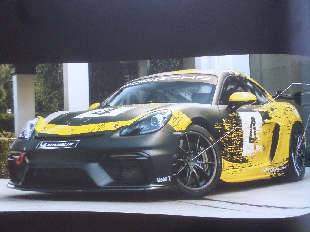Porsche 718 Cayman GT4 Clubsport Brochure, Ophalen of Verzenden, Zo goed als nieuw, Porsche
