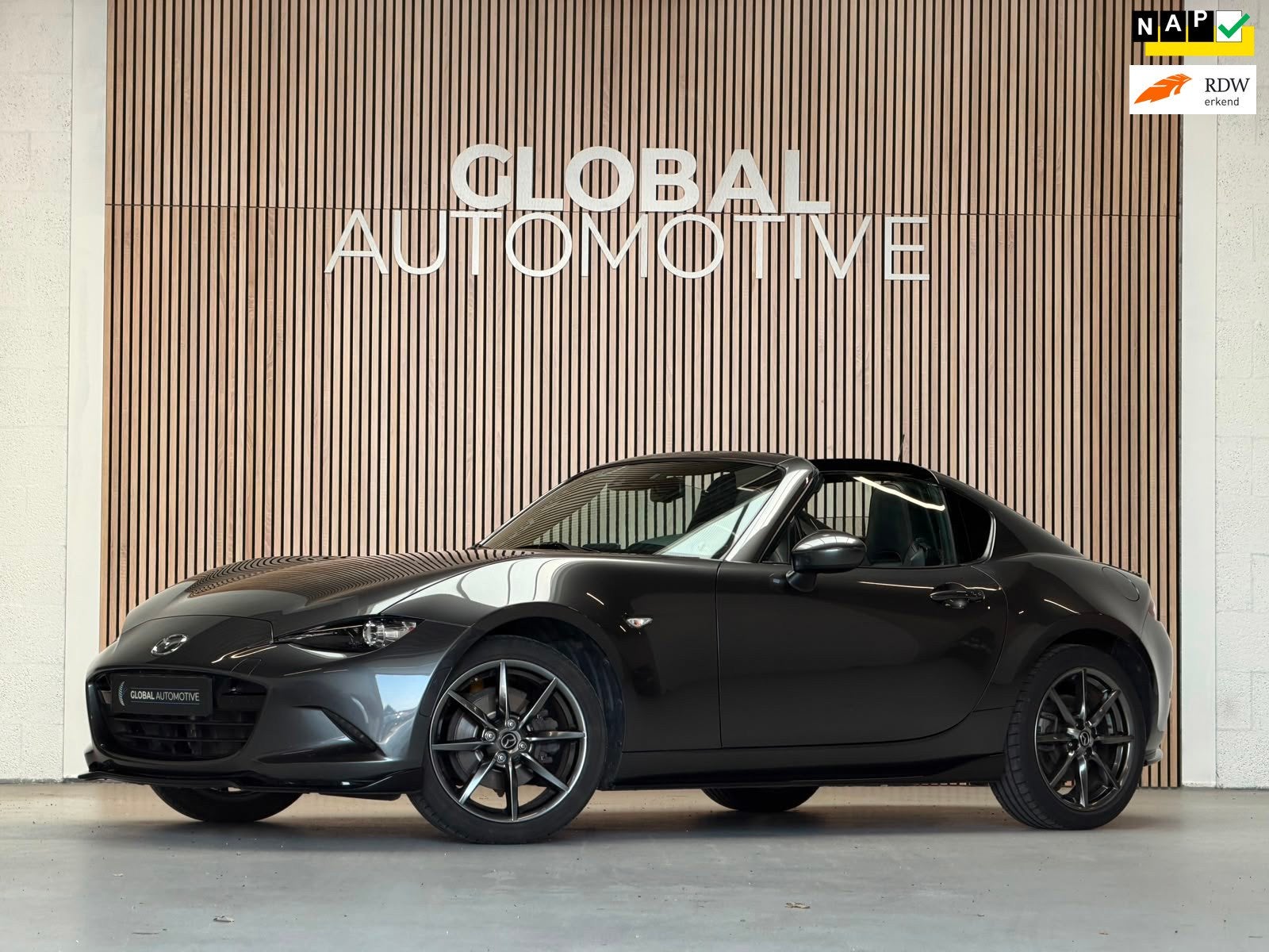 Mazda MX-5 RF 2.0 SkyActiv-G 160 GT-M - CAMERA - RECARO STOE, 1998 cc, Euro 6, 4 cilinders, Cabriolet