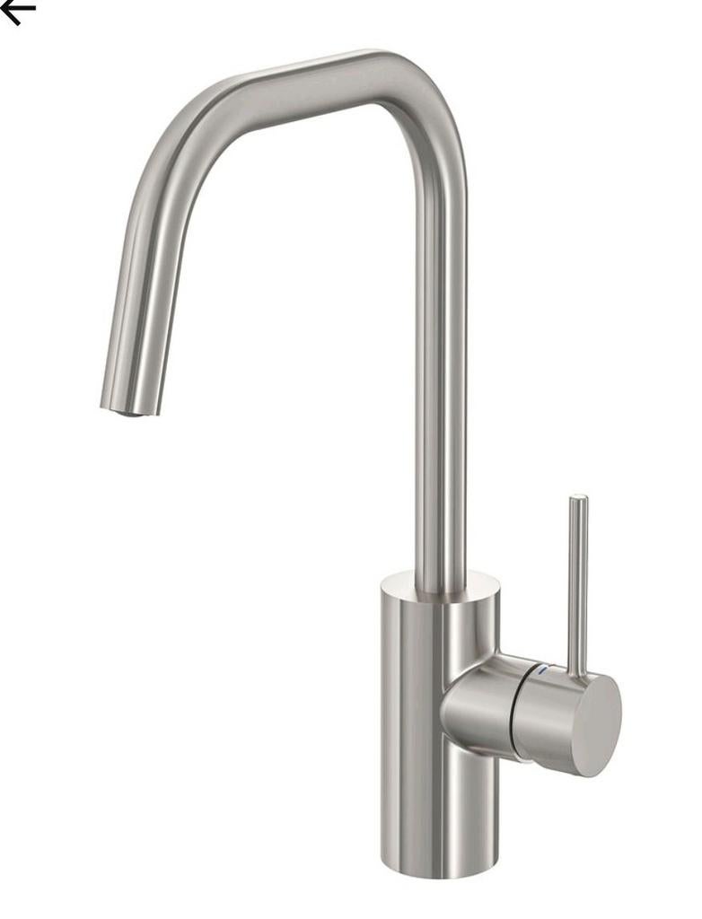 IKEA, ÄLMAREN, Keukenmengkraan RVS ,zo goed als nieuw, kraan, Overige typen, IKEA, Zilver, Ophalen of Verzenden