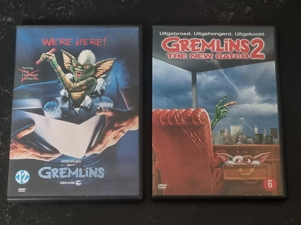 Gremlins 1 & 2 DVD Boxset - Horror Komedie Klassiekers, Boxset, Monsters, Ophalen of Verzenden, Zo goed als nieuw