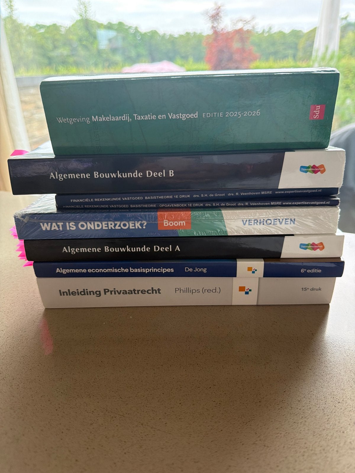 Studieboeken HBO vastgoedkunde, Boeken, Wetenschap, Zo goed als nieuw, Ophalen of Verzenden