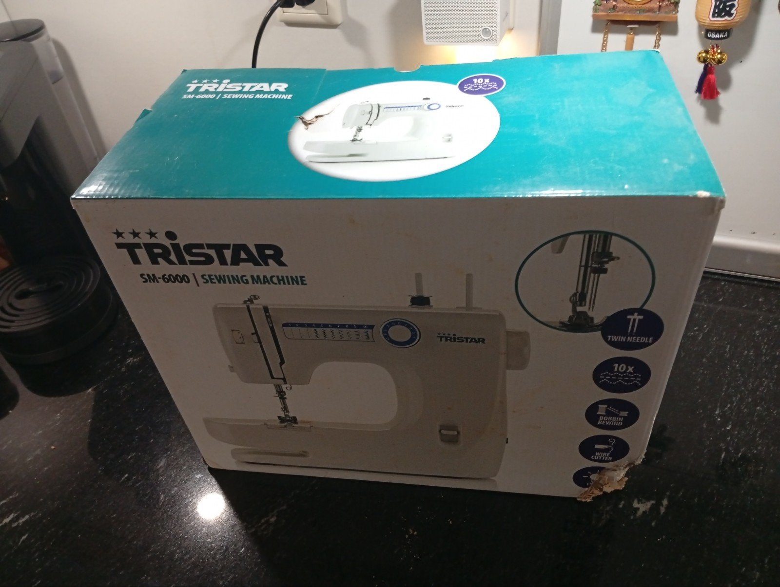 Tristar SM-6000 Naaimachine - Zo goed als nieuw, Ophalen, Zo goed als nieuw, Naaimachine, Overige merken