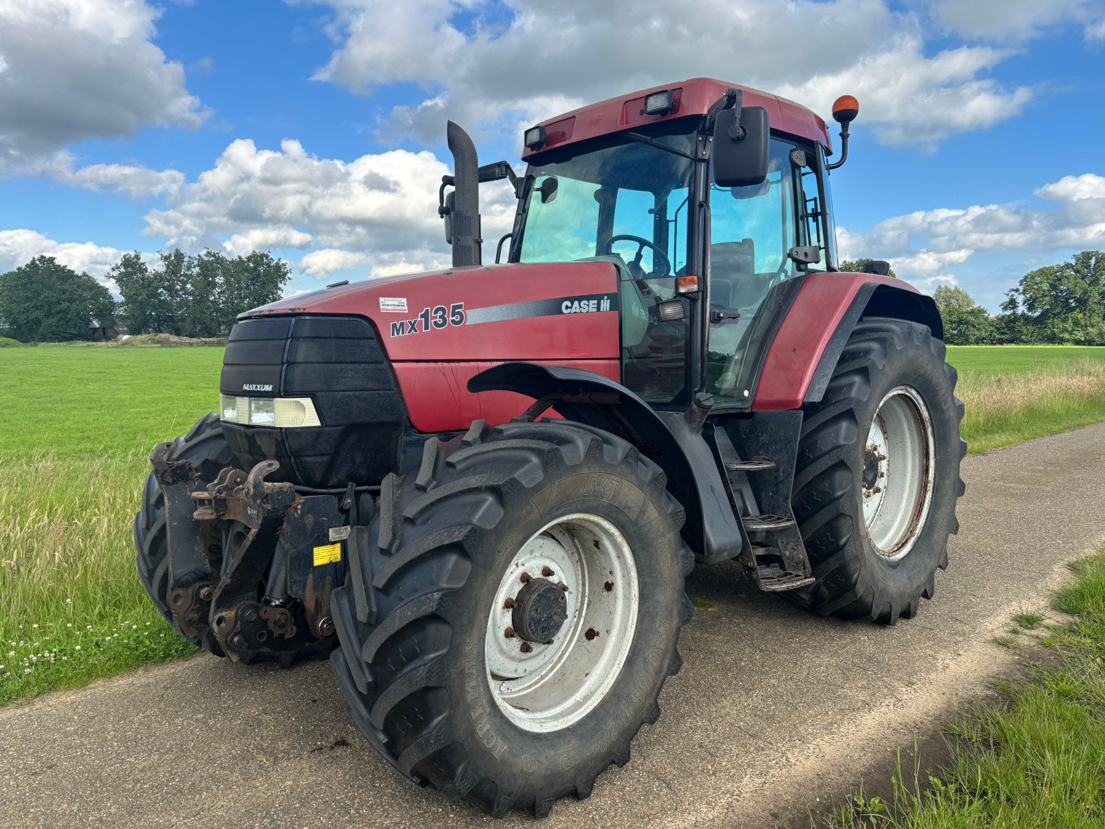 Case MX 135 trekker, Ophalen, Gebruikt, Case IH