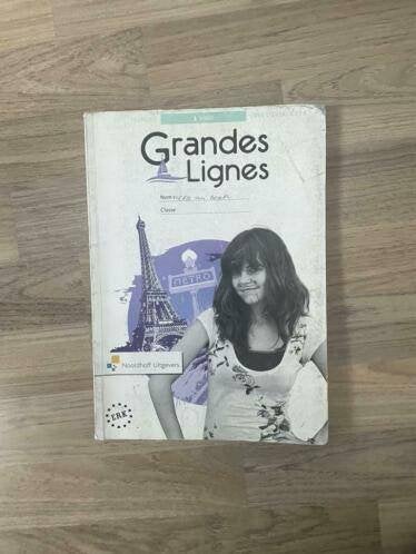 livre d'exercices werkboek B Frans grandes lignes vwo 1, Verzenden, Gelezen, VWO, Frans