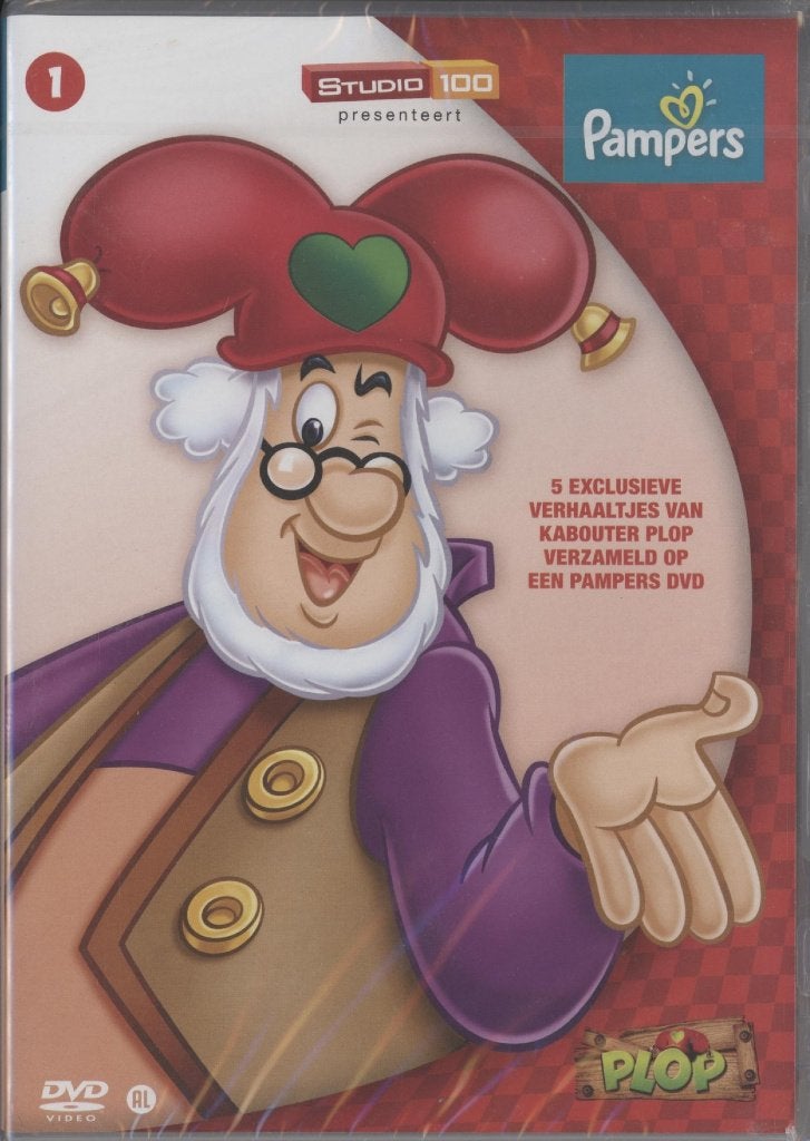 08) Plop: 5 Exclusieve verhaaltjes van Kabouter Plop, Gebruikt, Tekenfilm, Ophalen of Verzenden, Alle leeftijden