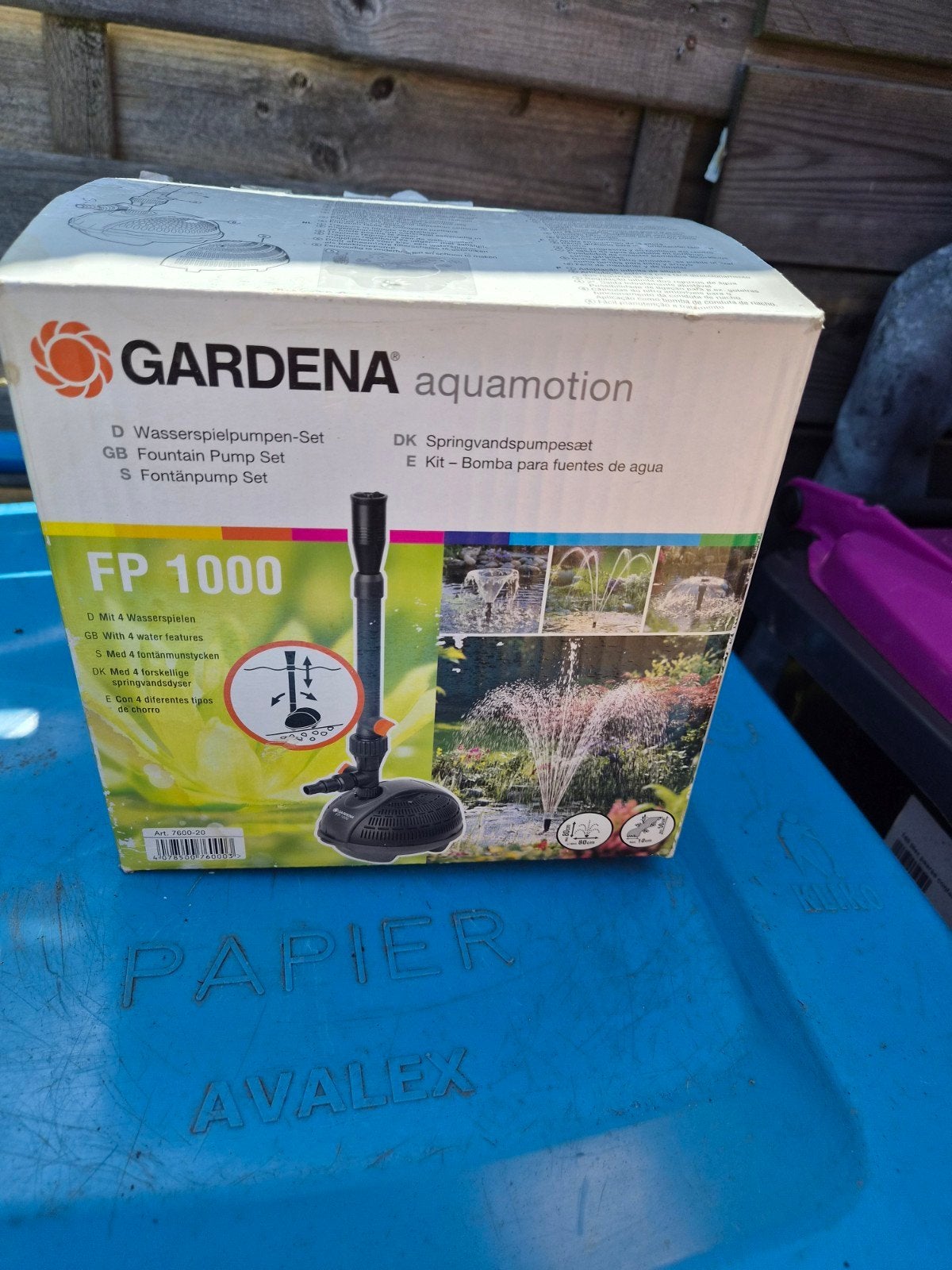 Gardena vijver pomp, Tuin en Terras, Ophalen of Verzenden, Nieuw, Vijverpomp