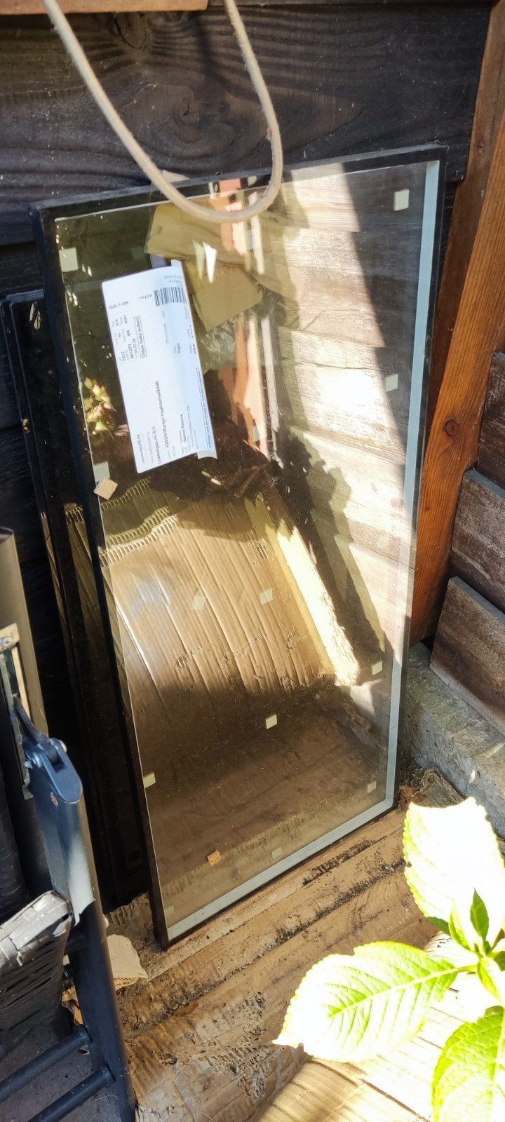 HR++ Dubbelglas Ruit met Argon 45x101cm - Hoge isolatie, Ophalen, Gevelraam of Ruit, Minder dan 80 cm, 80 tot 120 cm