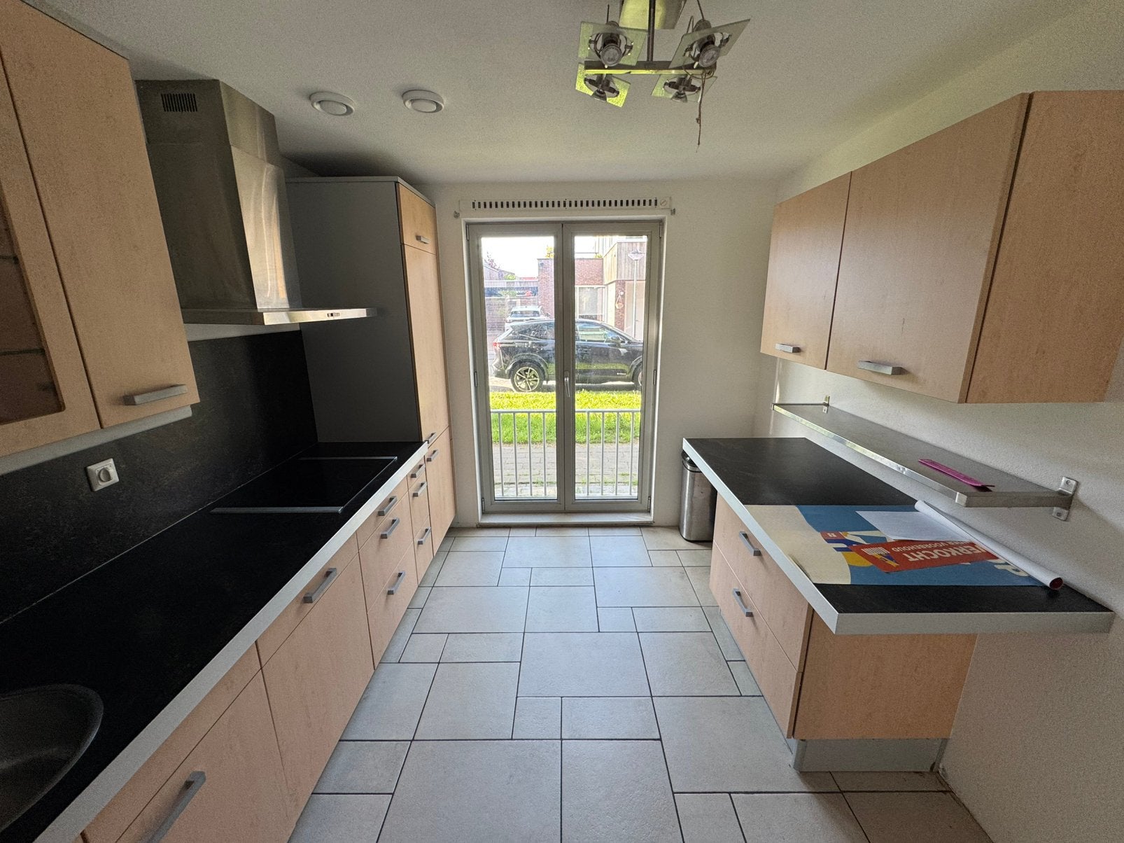 Gratis Volledige keuken incl. apparaten, Huis en Inrichting, Keuken | Complete keukens, Ophalen, Gebruikt, Hoekkeuken