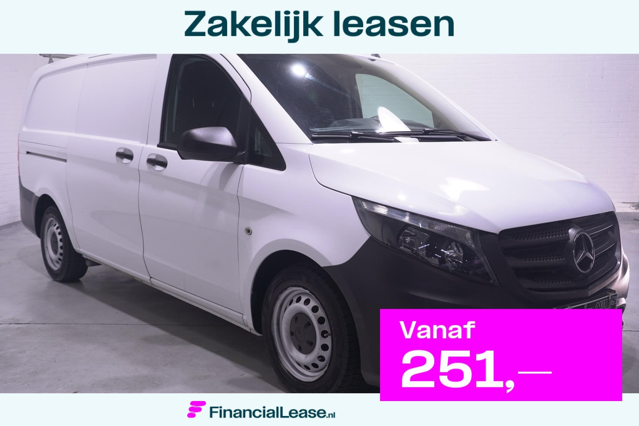 Mercedes-Benz Vito 114 CDI 136 pk Aut. Lang Glazenwasser Edi, Automaat, Gebruikt, 4 cilinders, 2500 kg