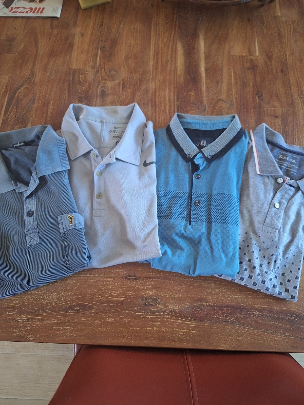 4 polo shirts maat L, Kleding | Heren, Heren-kledingpakketten, Ophalen of Verzenden
