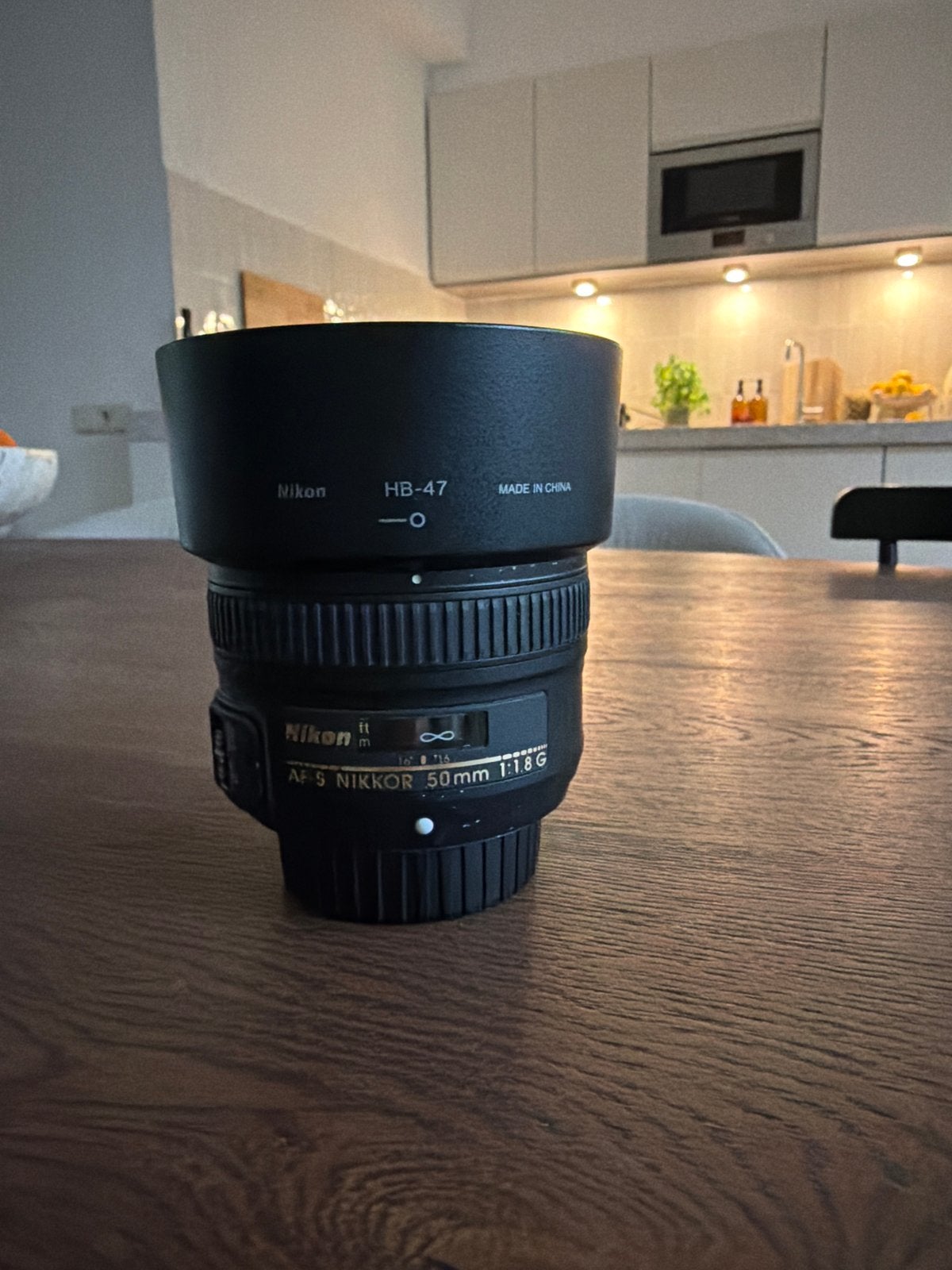 Nikon AF-S NIKKOR 50mm f/1.8G lens - Zo goed als nieuw, Ophalen, Autofocus, Nikon, Zo goed als nieuw