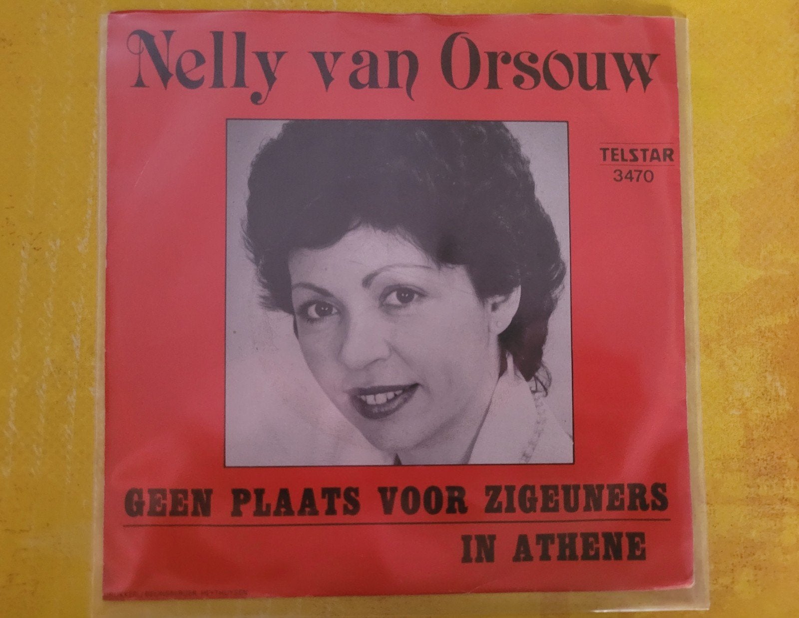 Nelly van Orsouw - Geen plaats voor zigeuners - In Athene ., Ophalen, Zo goed als nieuw, Overige formaten, Levenslied of Smartlap