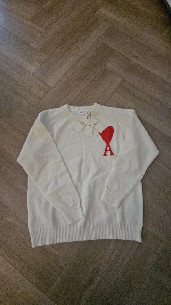 Ami trui maat M nieuw met prijskaart, Kleding | Dames, Truien en Vesten, Maat 38/40 (M), Wit, Nieuw, Ophalen of Verzenden