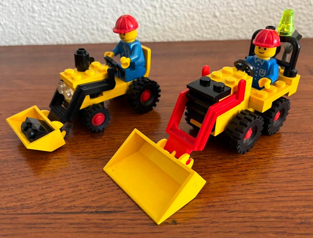 Lego Classic Town 6603 & 6630 “Buldozers”, Compleet, Gebruikt, Lego, Ophalen of Verzenden