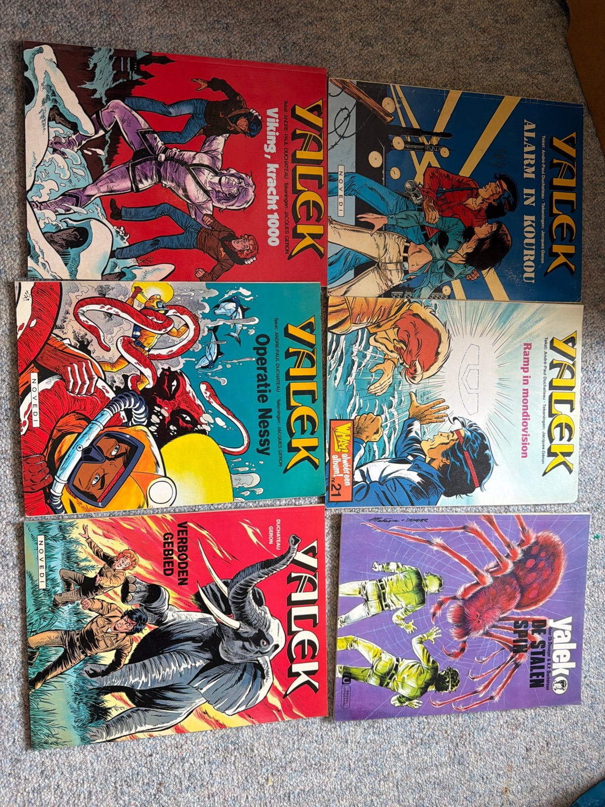 Foto 2 van Yalek stripboeken - Complete serie of reeks 11 delen