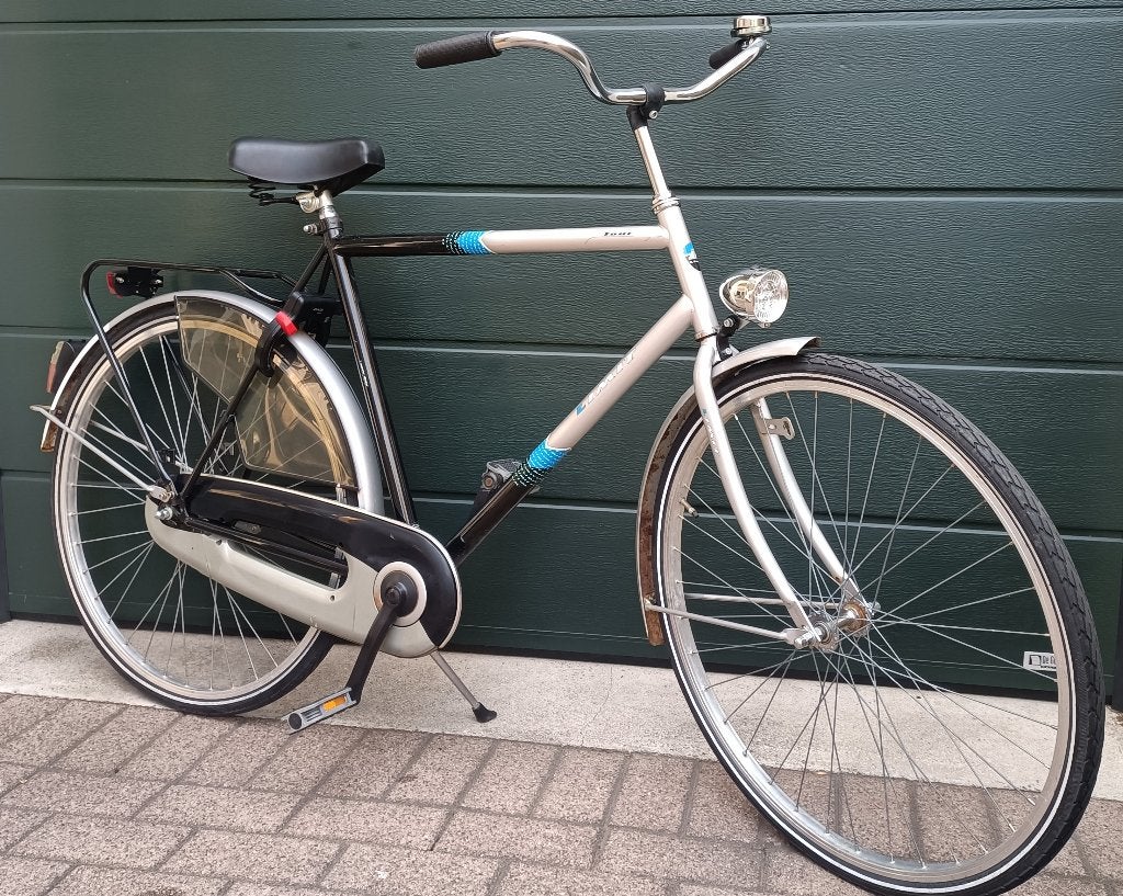 Herenfiets XL limet, Fietsen en Brommers, 57 tot 61 cm, Ophalen, Zo goed als nieuw, Overige merken
